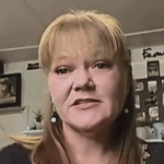 Kelli Austin in her living room