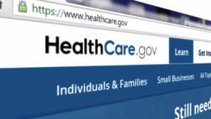 Healthcare.gov website homepage