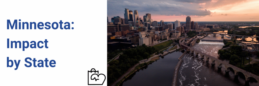 Minnesota impact by state website page