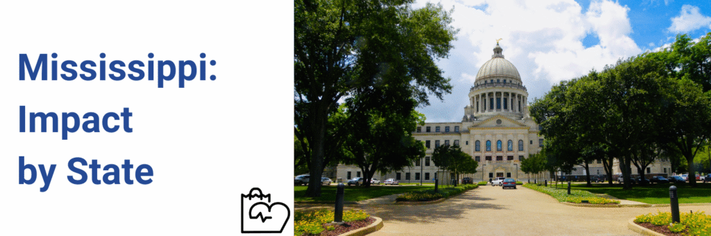 Mississippi impact by state header