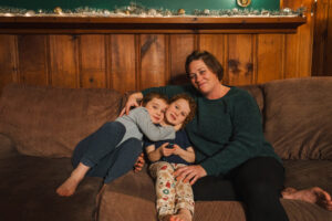 Buckfield resident Kasey McBlais, a single mother of two, is one of thousands of Mainers seeing disruptions in their federal food assistance. (Photo courtesy of Kasey McBlais)