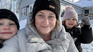 Kasey McBlaise and her children