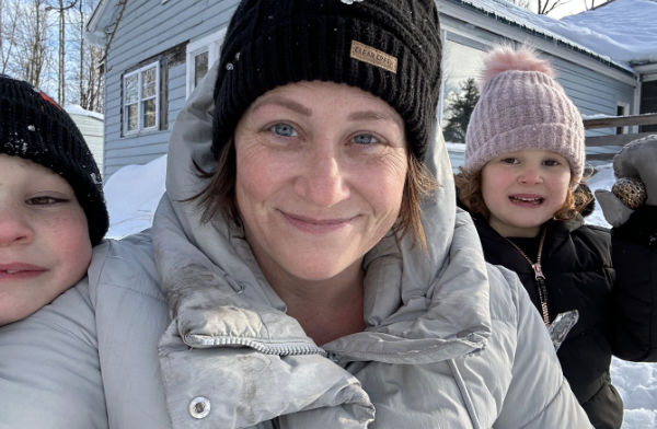 Kasey McBlaise and her children