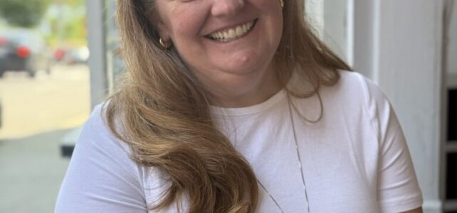 Kristin Fuhrmann-Simmons, a Kennebunkport resident, is facing another potential increase in her family’s health insurance rates. (Courtesy photo)